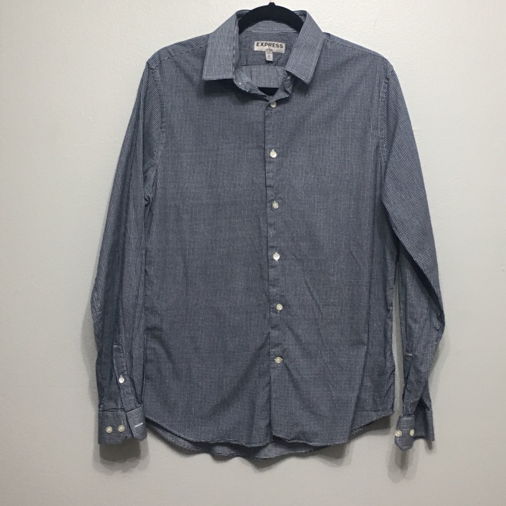 Express Men Casual Long Sleeve Botton Down shirt